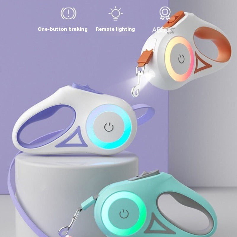 Dog/Cat Leash | Retractable Leash With Spotlight