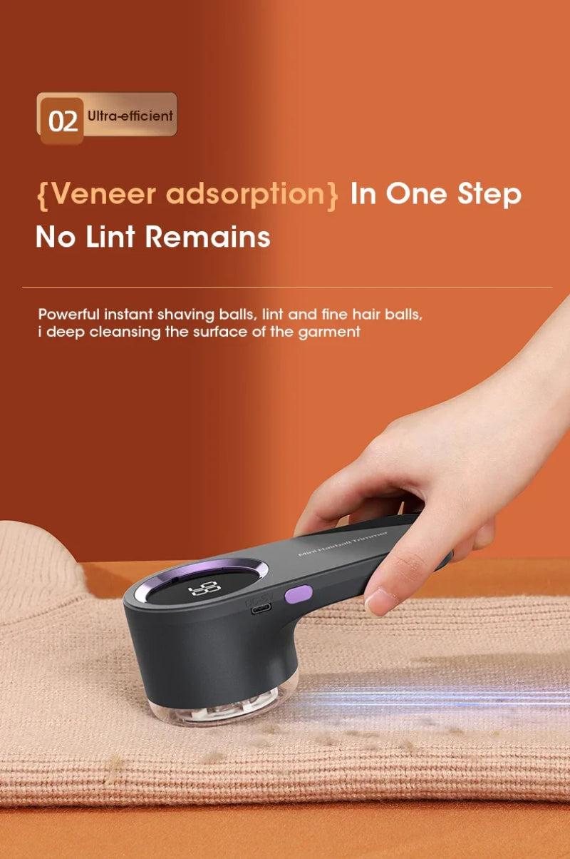 Lint Remover For Clothing | Portable Electric Fuzz Pellet Remover