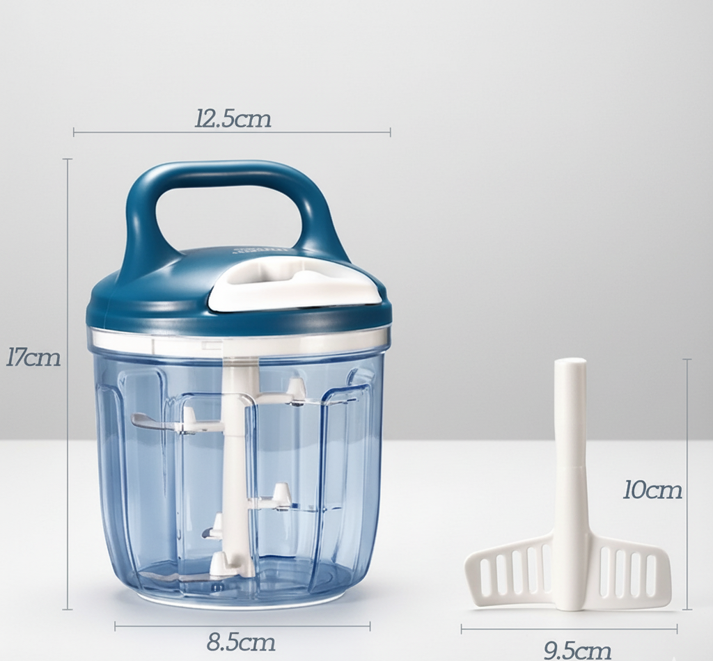 Mini Drawstring Manual Hand Pull Multifunctional Vegetable Cutter