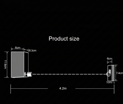Premium Stainless Steel Retractable Clothesline