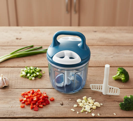 Mini Drawstring Manual Hand Pull Multifunctional Vegetable Cutter