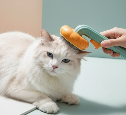 Self Cleaning Slicker Comb For Dog, Cat, Rabbit & more